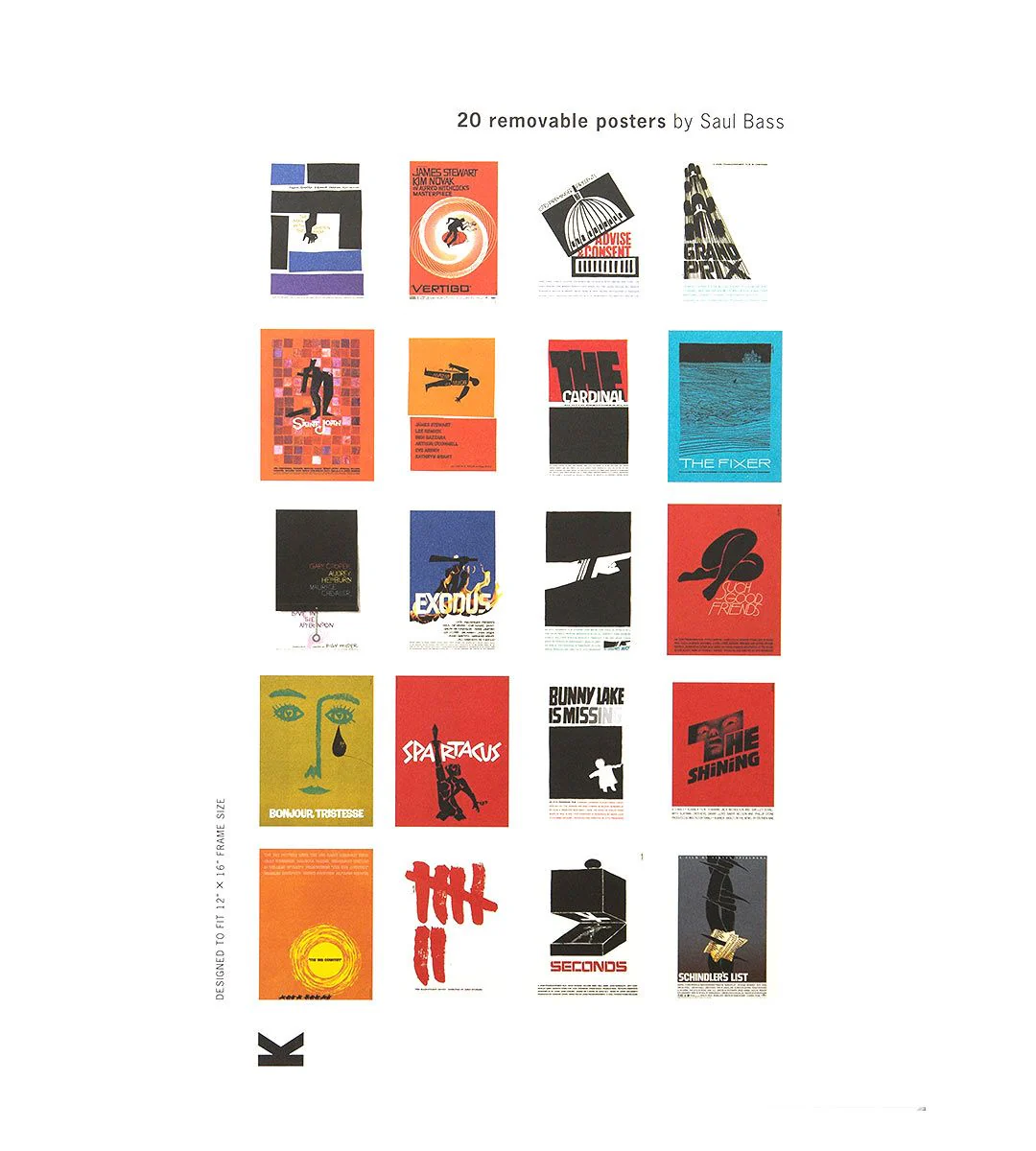 Saul Bass 20 Iconic Film Posters - Image 7